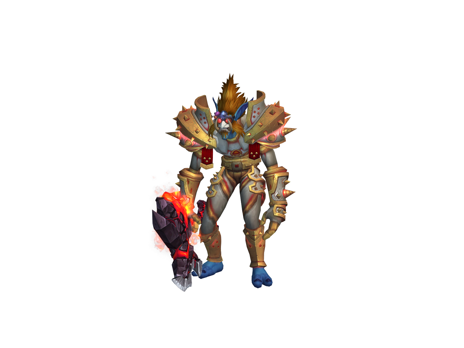 Tivaow 3D character render