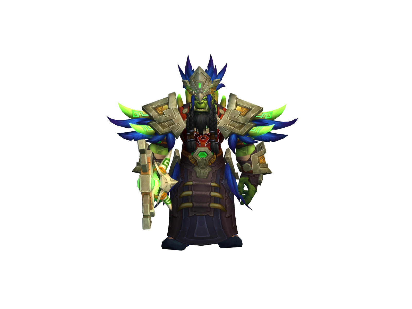 Chrisac 3D character render