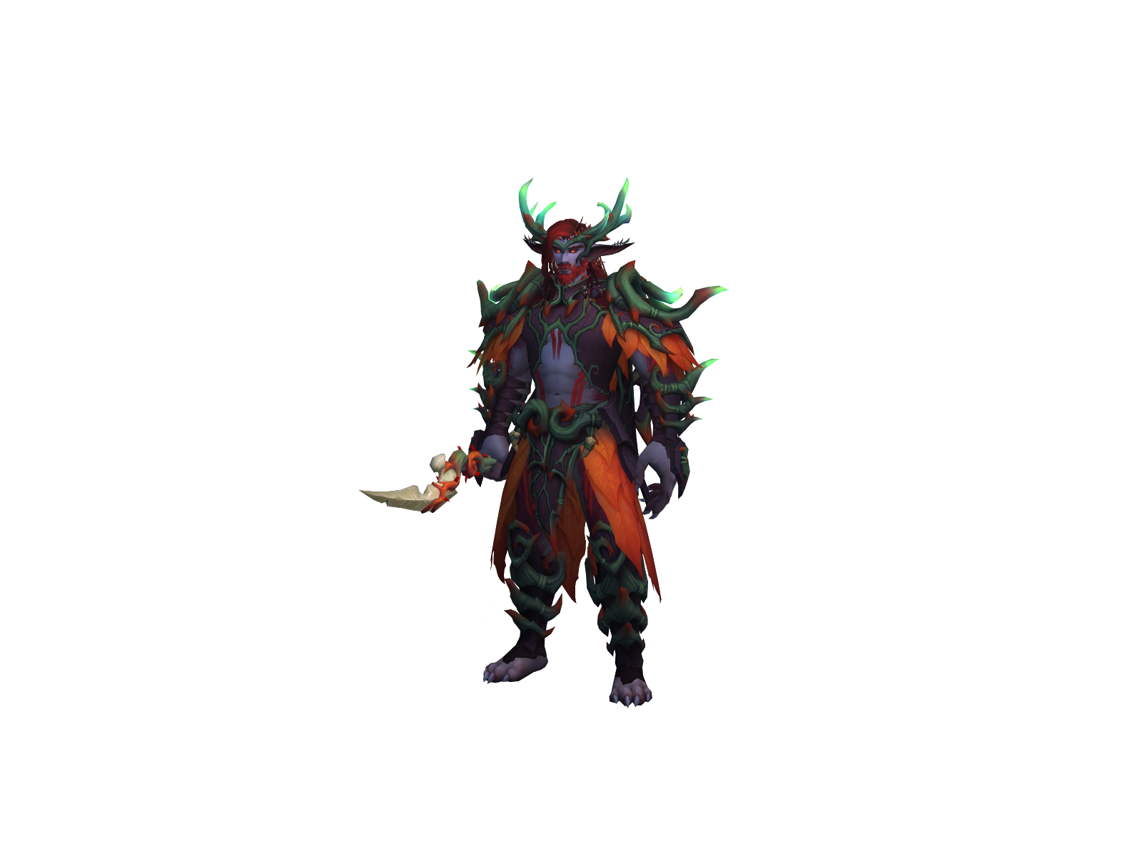 Carathrovan 3D character render
