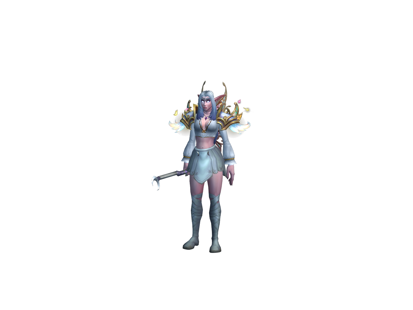 Synlakross 3D character render