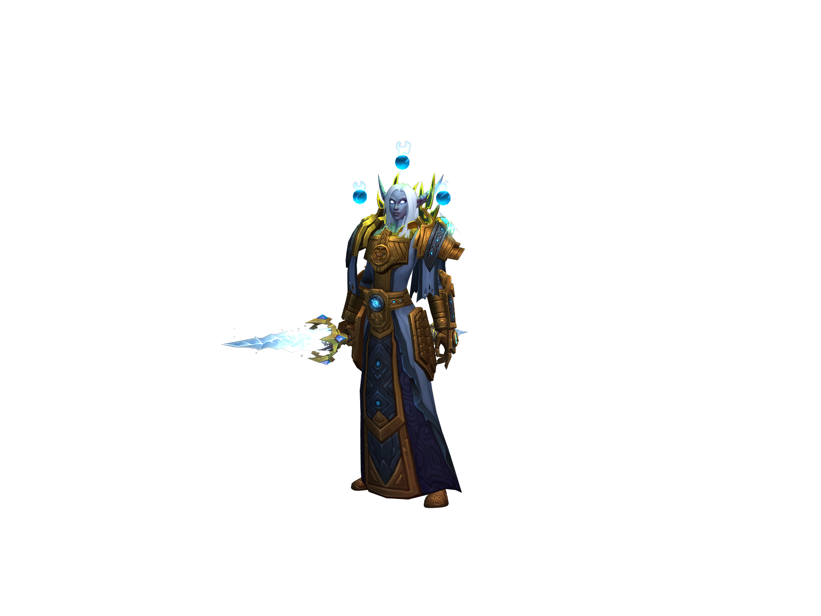 Snowflakés 3D character render