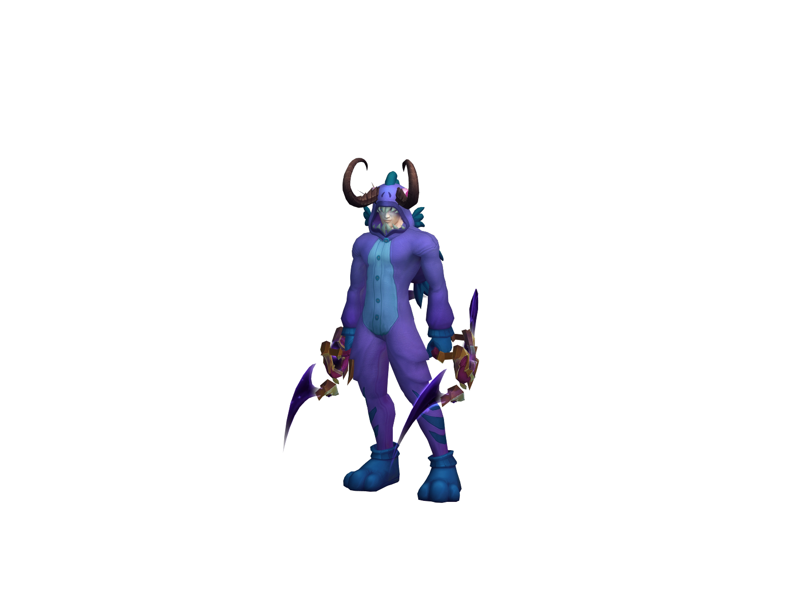 Wadafaknator 3D character render