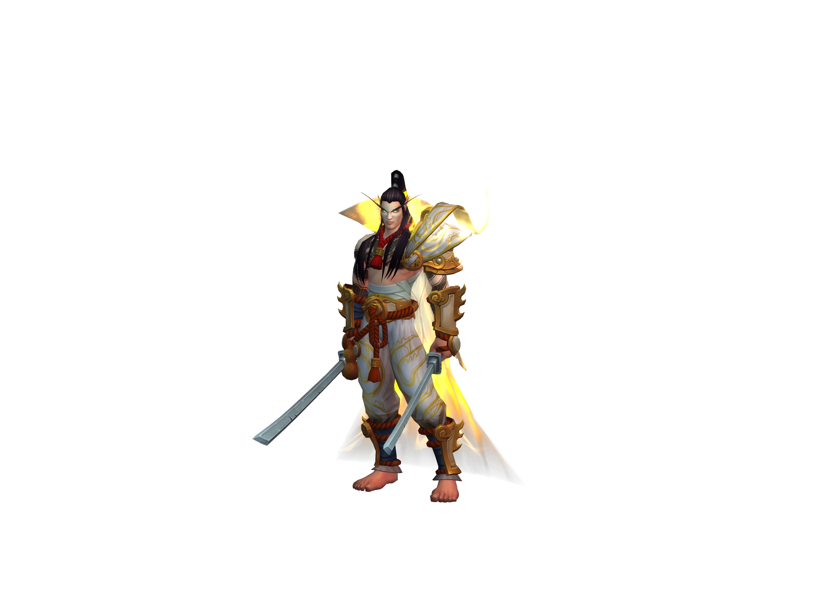 Shírÿu 3D character render