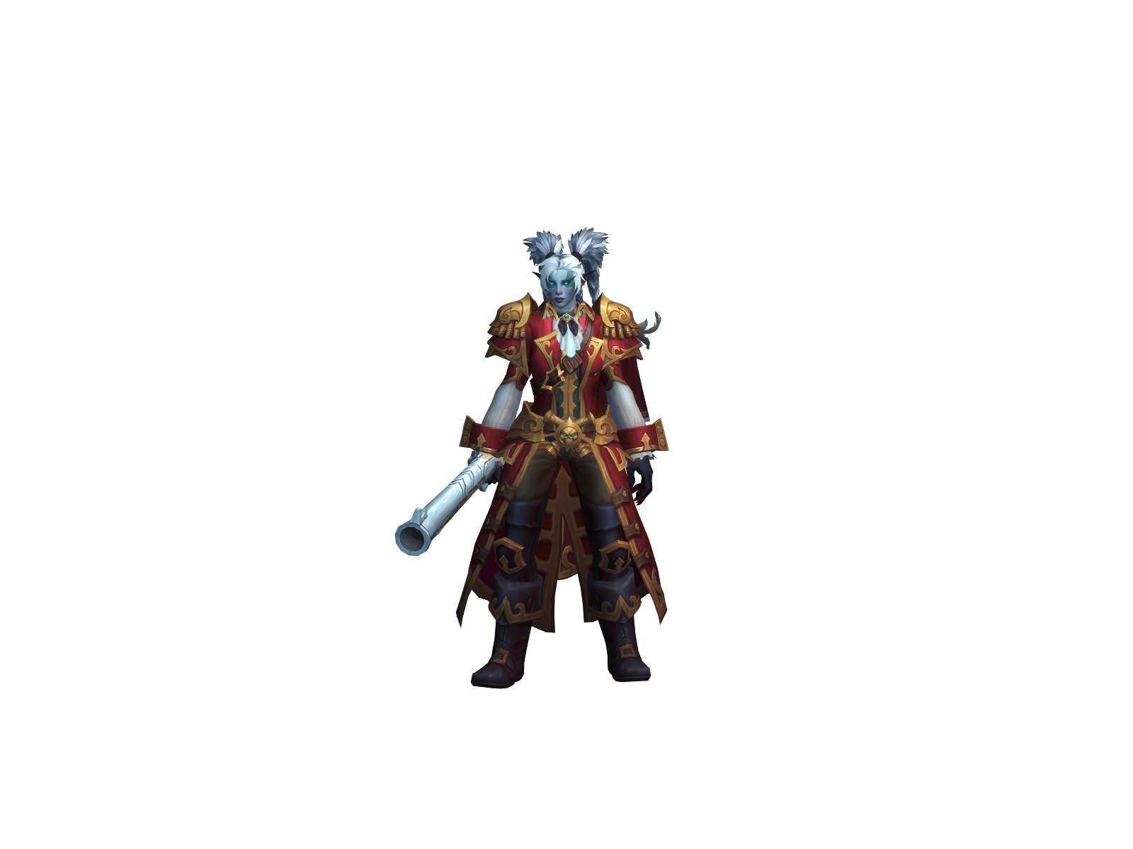 Pegaladrão 3D character render