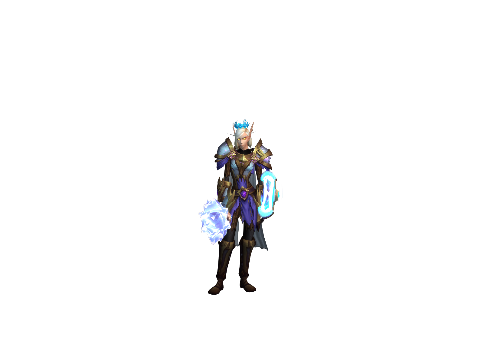 Duffort 3D character render