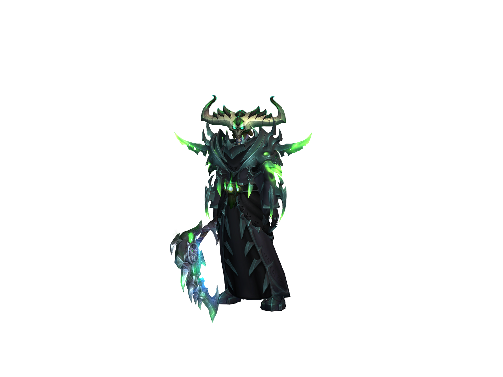 Mizerakill 3D character render