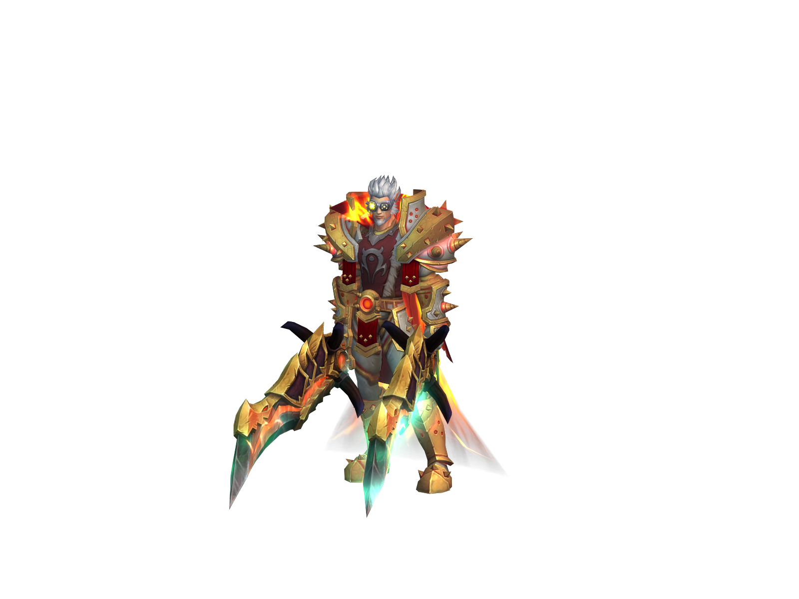 Manocyber 3D character render