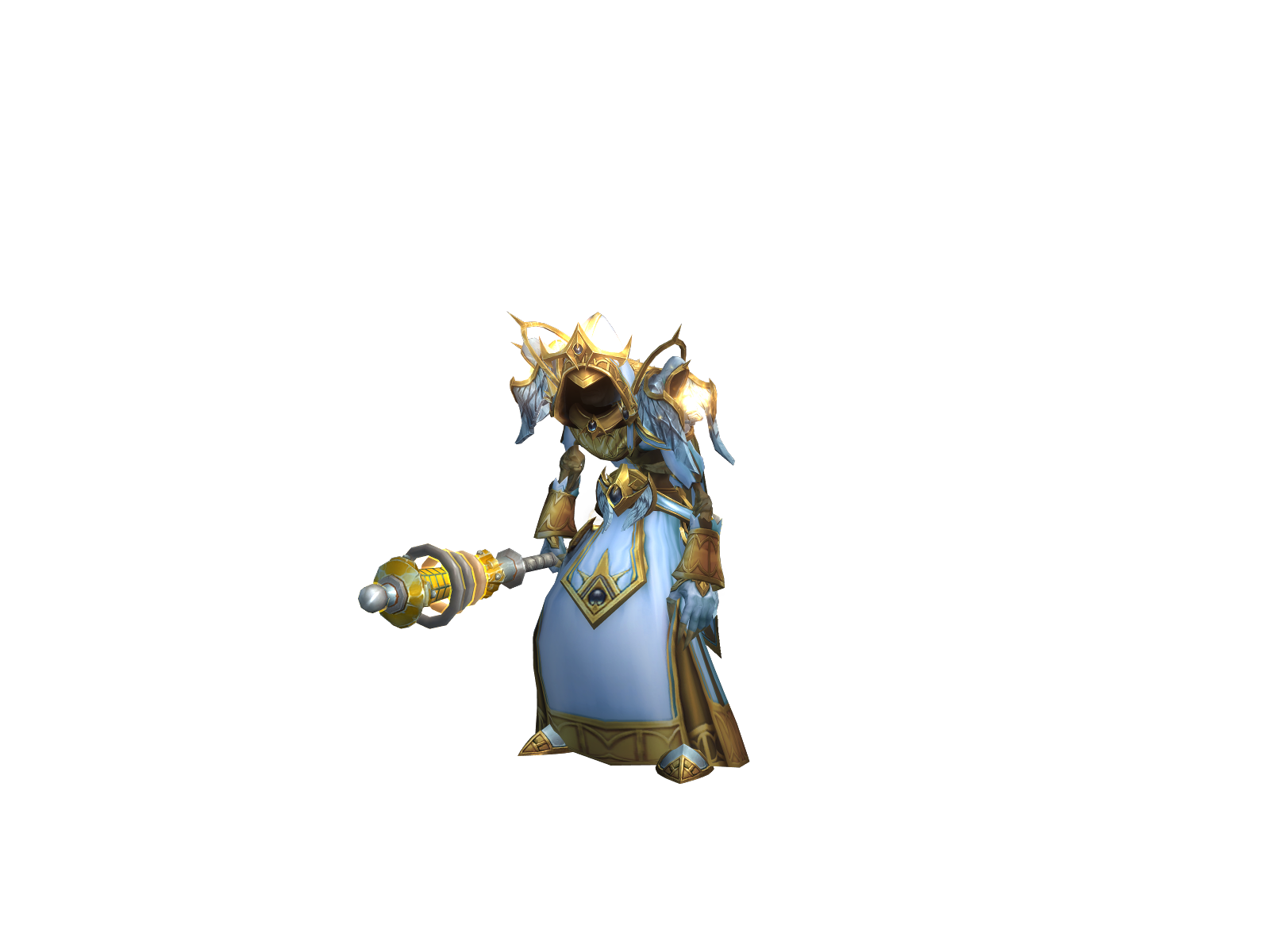 Pristmastër 3D character render