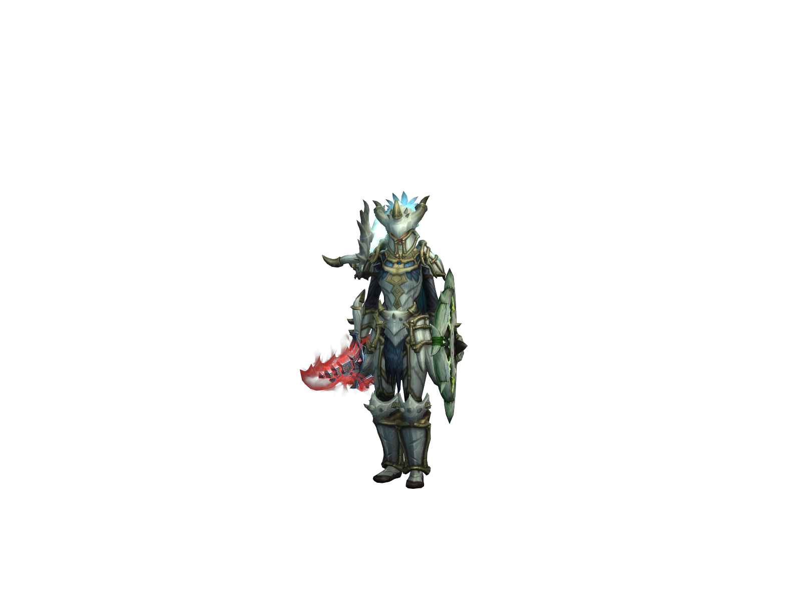 Drigou 3D character render