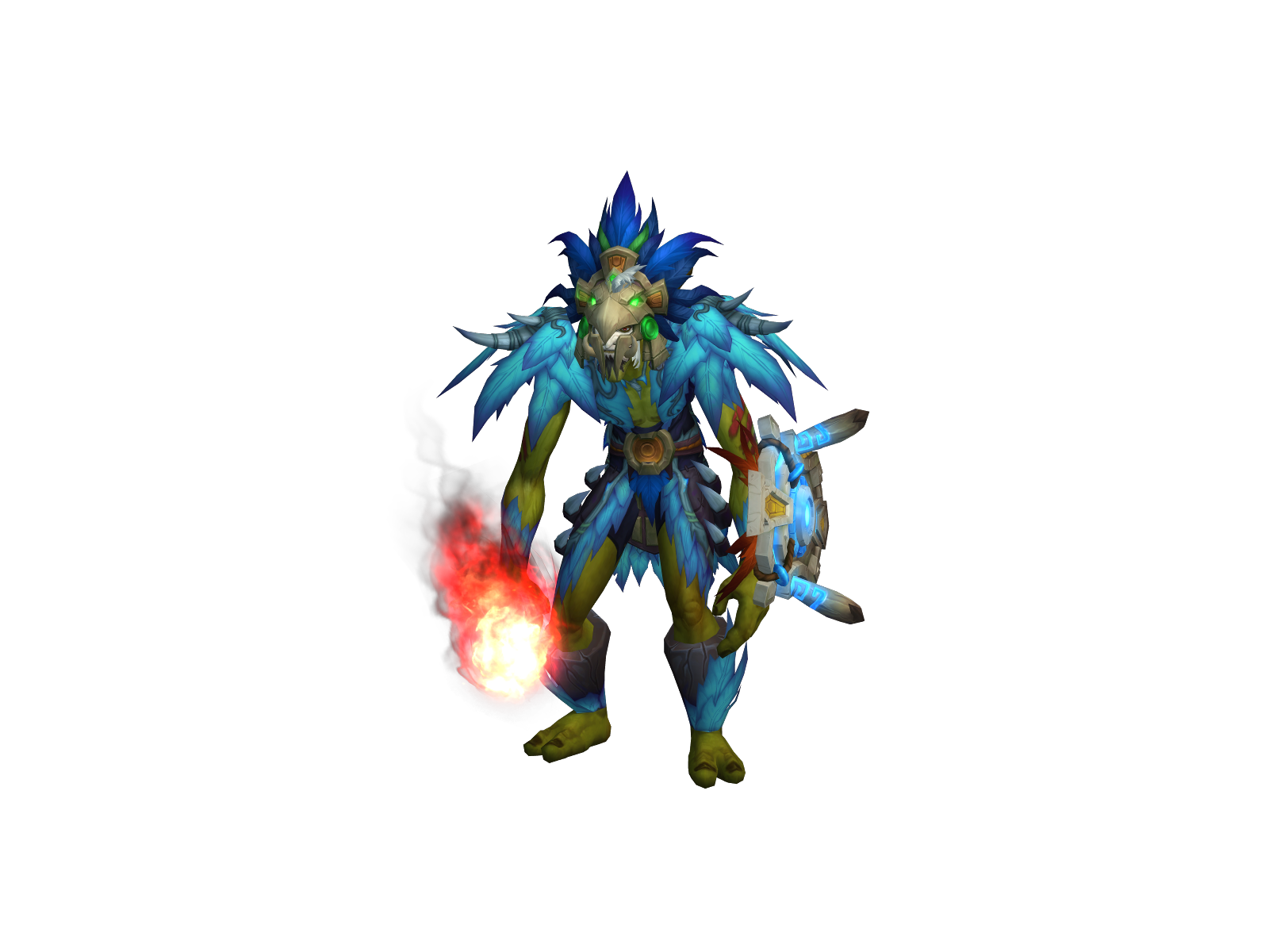 Xamãseupai 3D character render