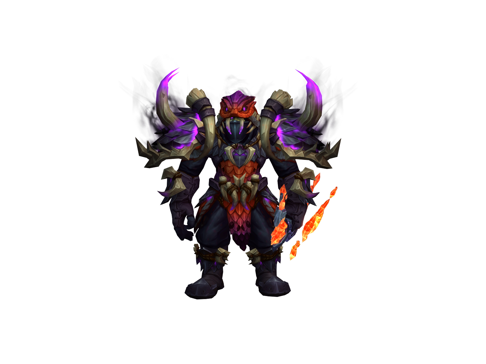 Trapborn 3D character render