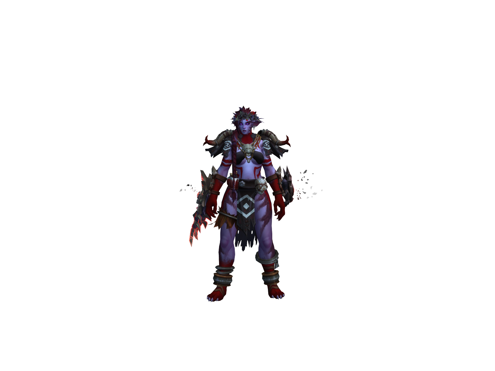 Nightcore 3D character render