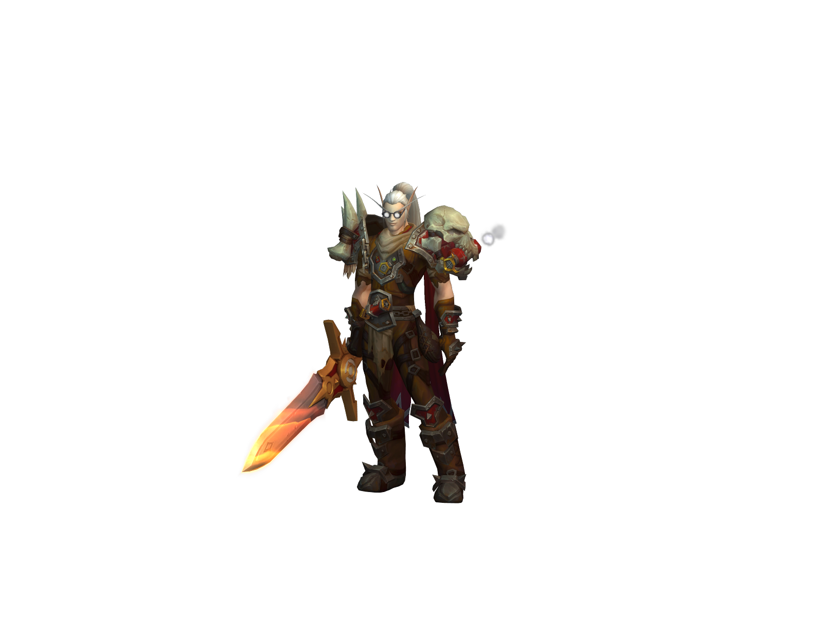 Galandrís 3D character render