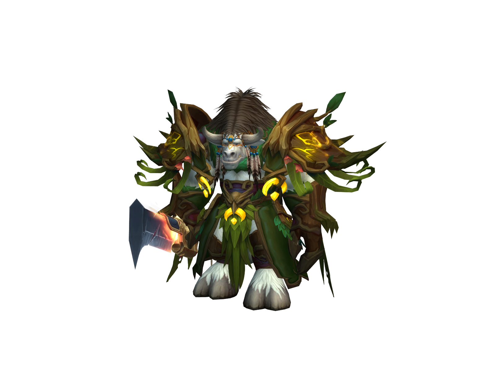 Gutouro 3D character render