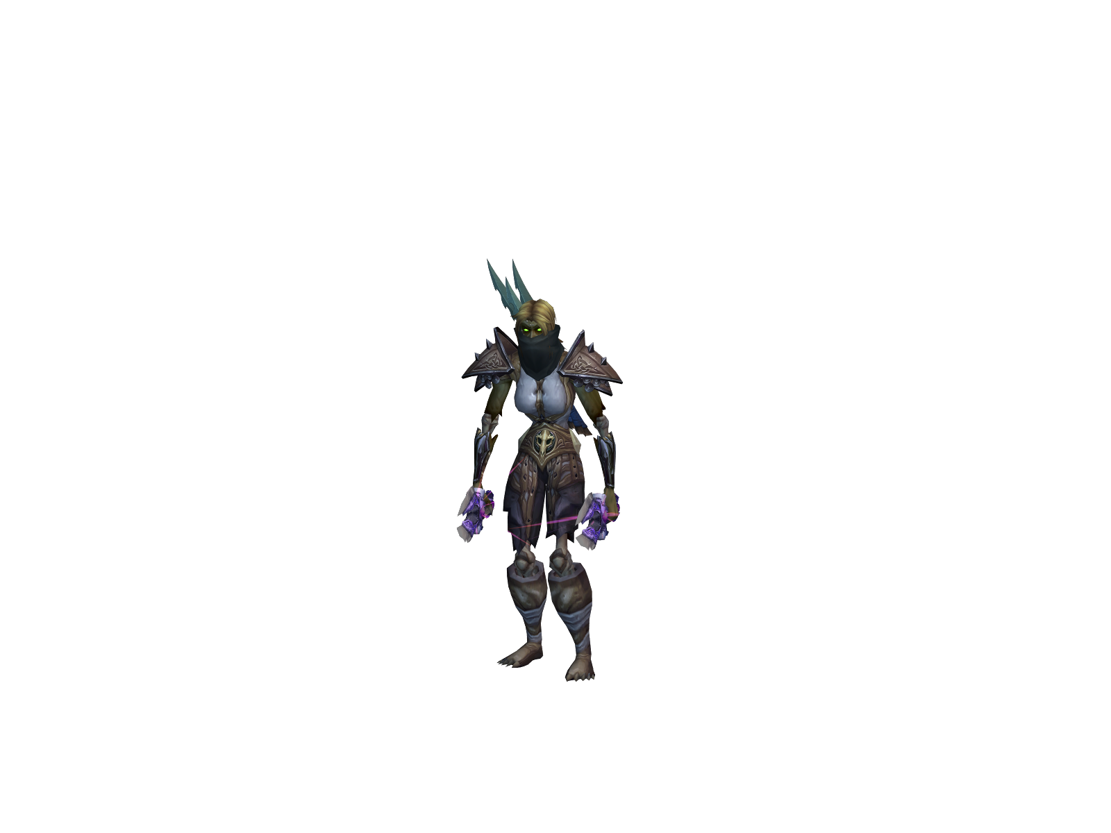 Zombiex 3D character render