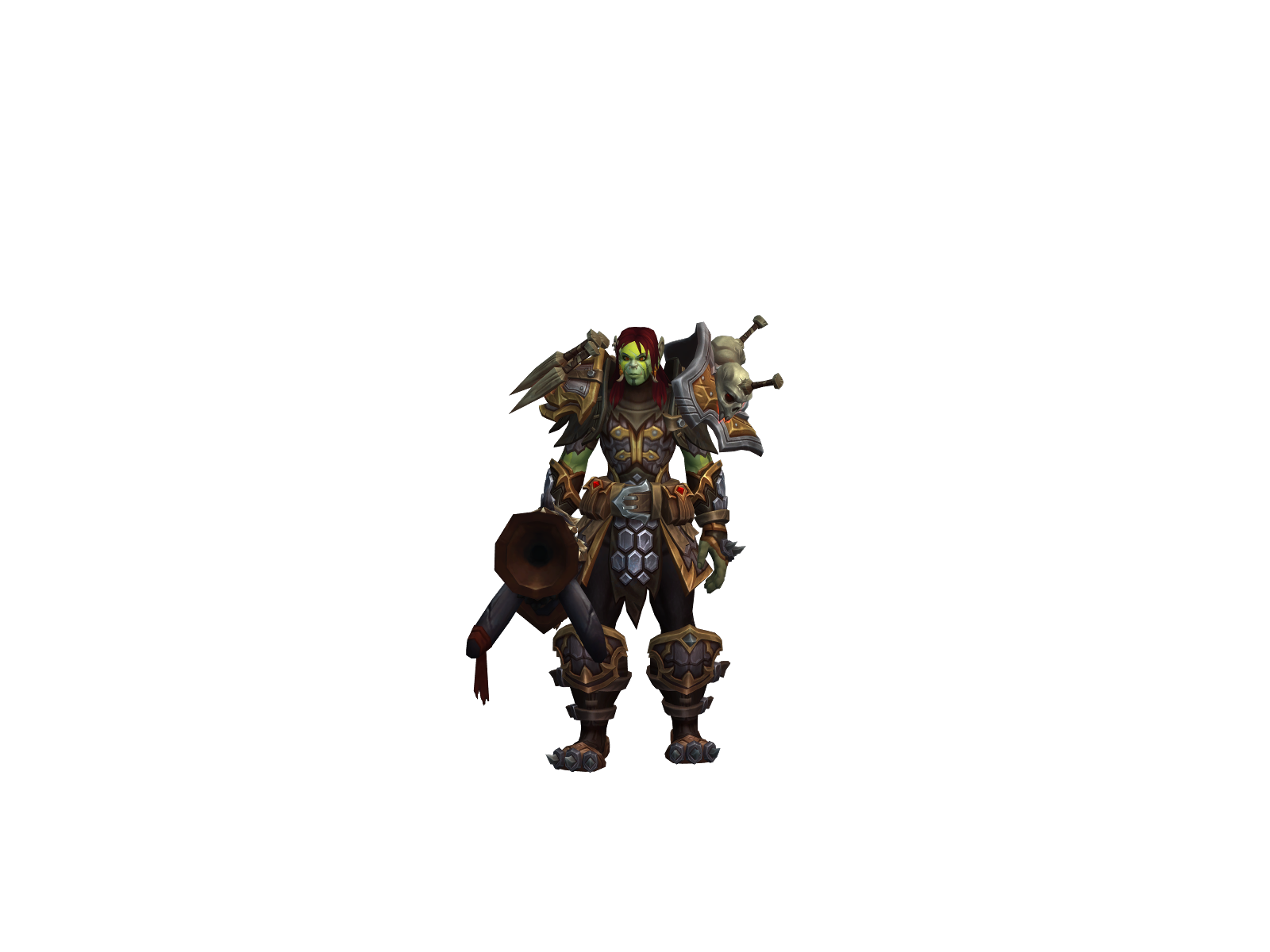 Nazariel 3D character render