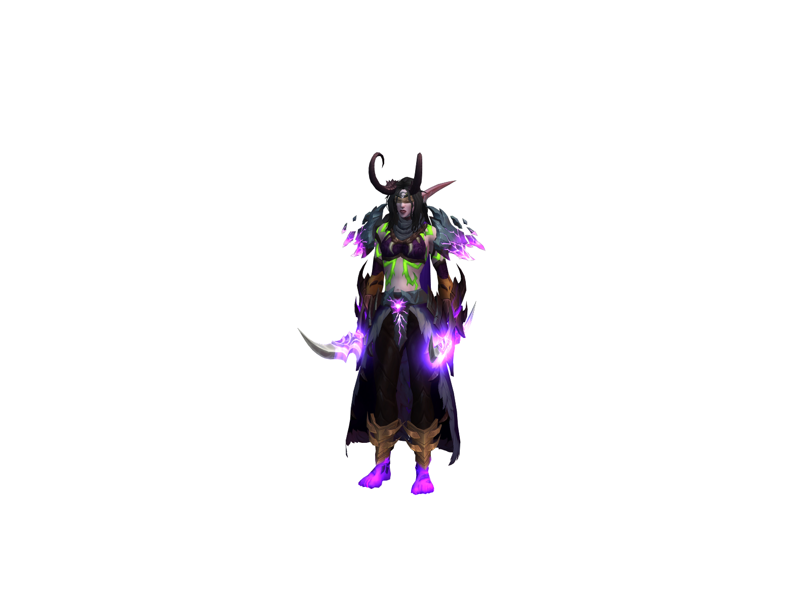 Riswen 3D character render