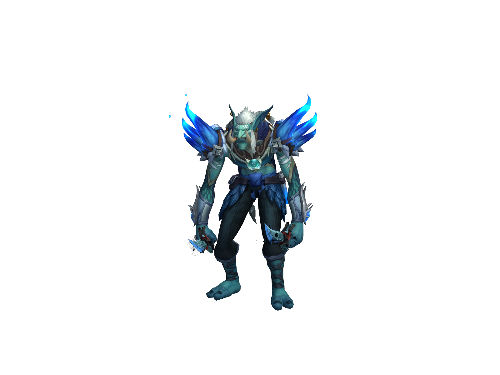 Mandukka 3D character render