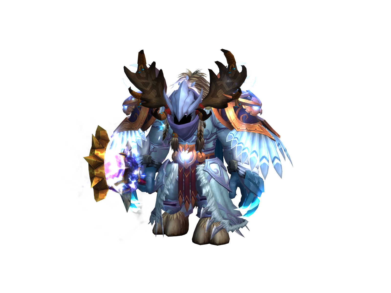 Caikao 3D character render