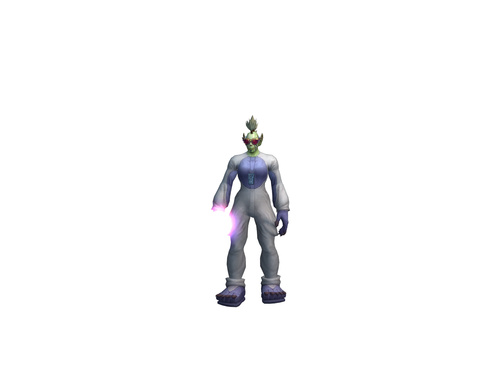 Moons 3D character render