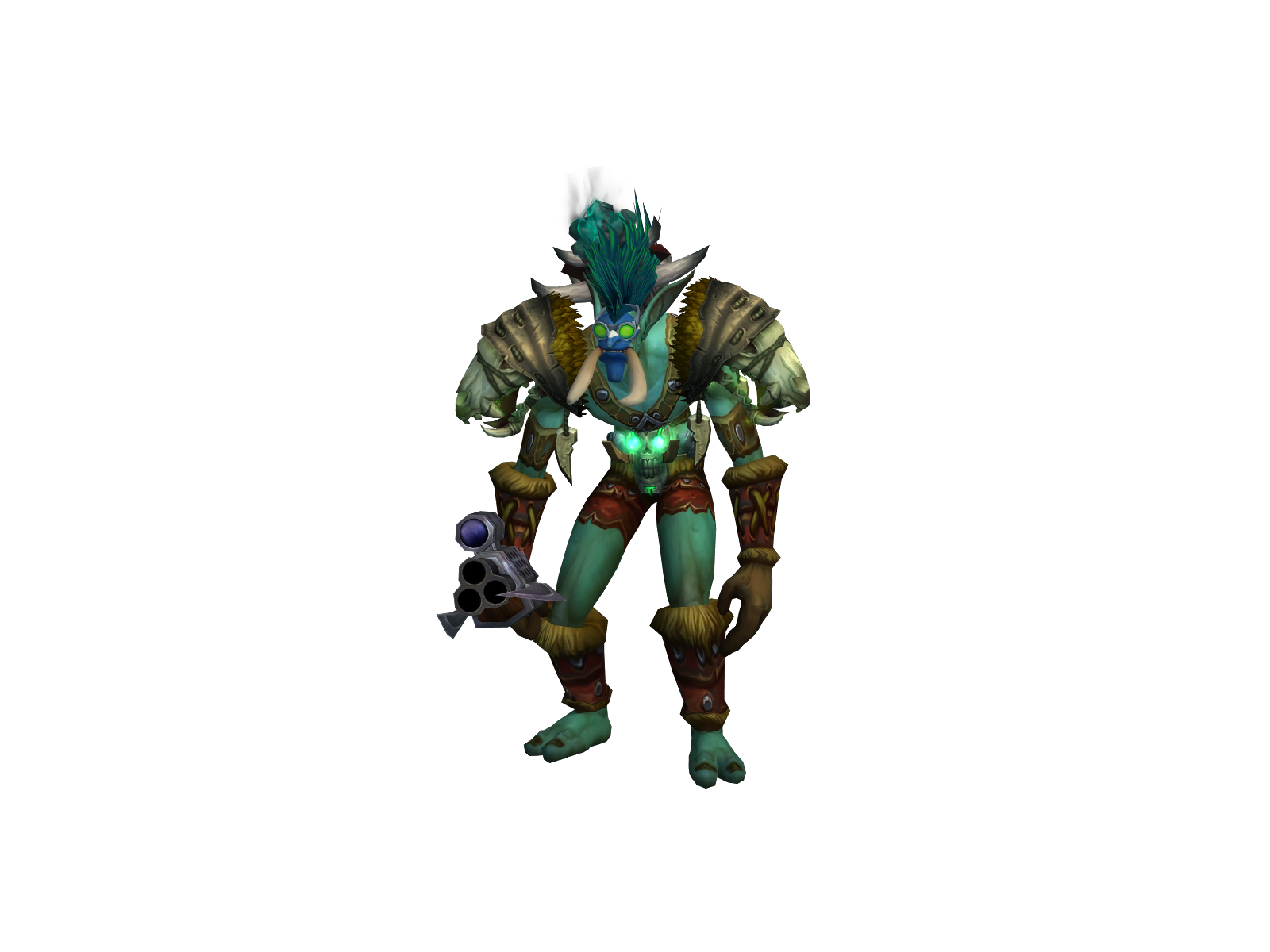Bløwtex 3D character render
