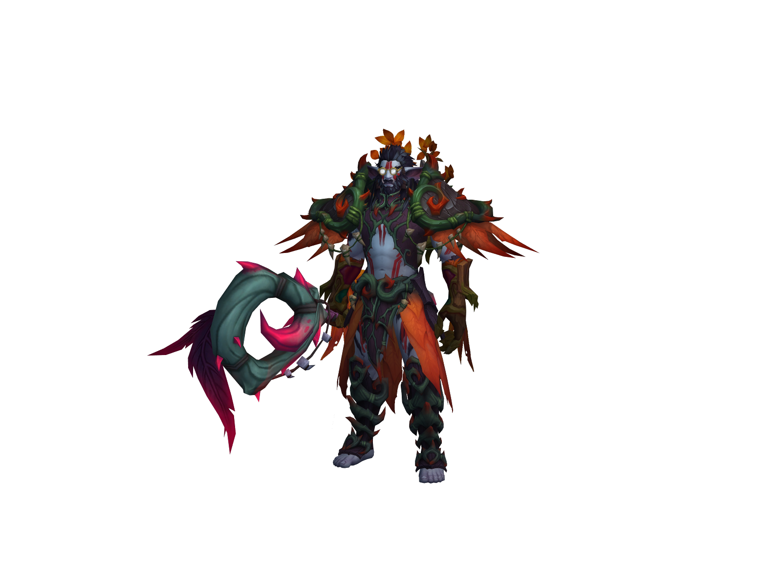 Lukker 3D character render