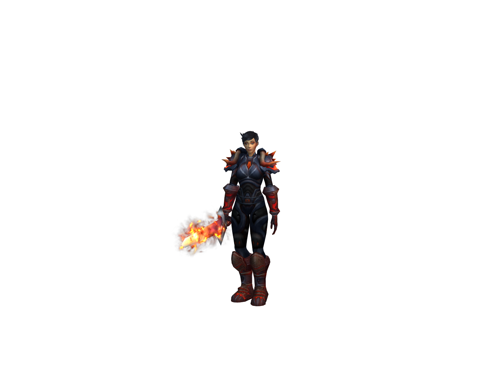 Konai 3D character render
