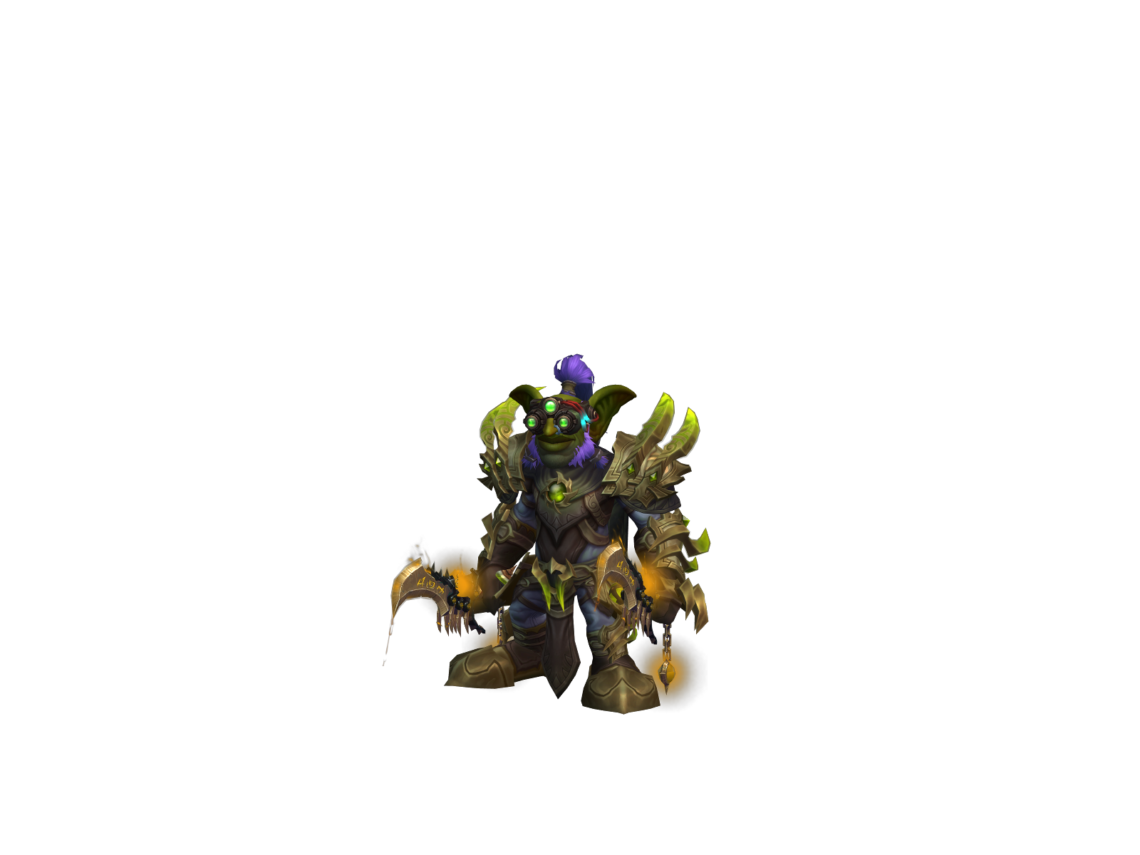 Pocasträncas 3D character render