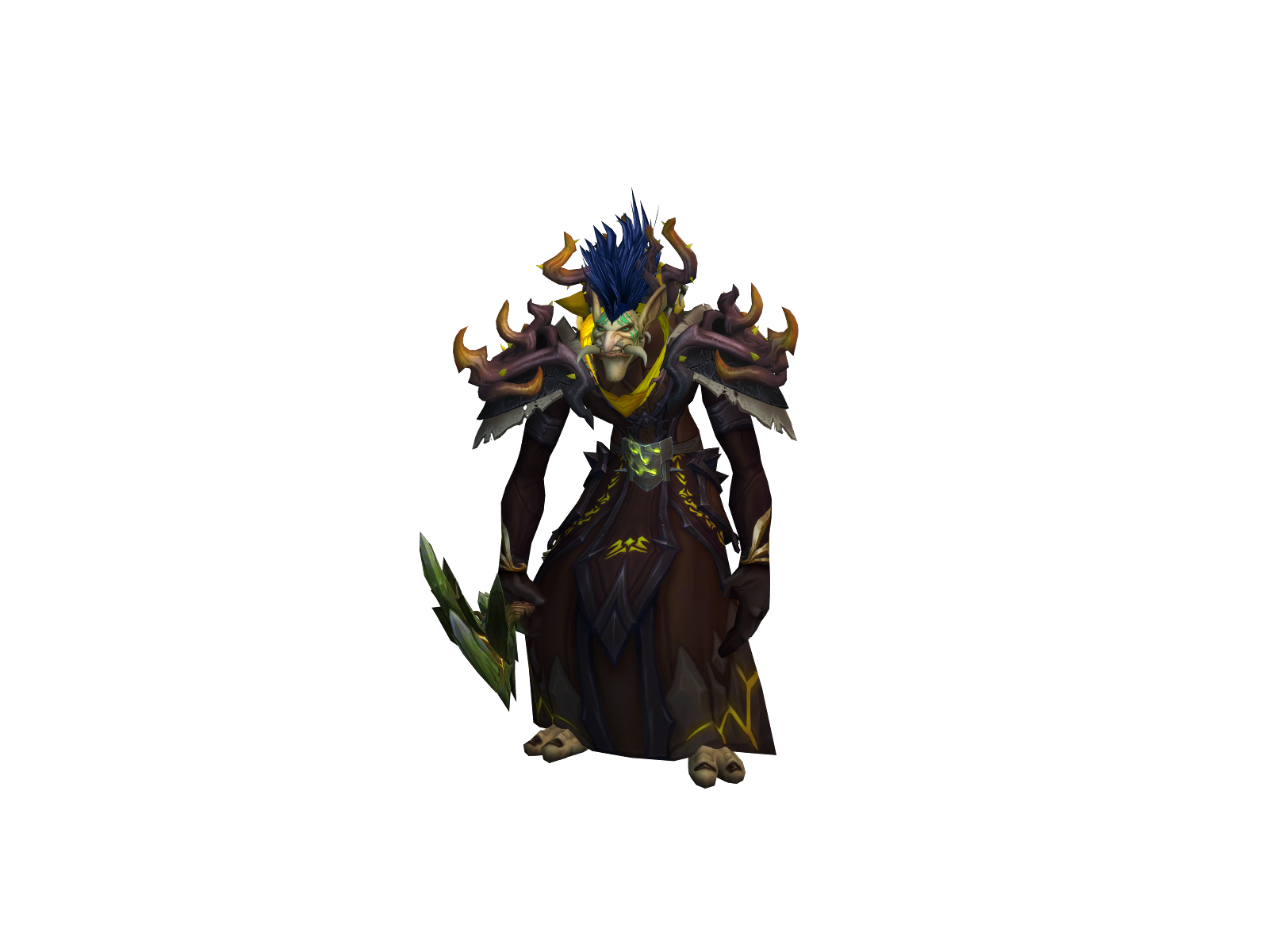 Voodoocaster 3D character render