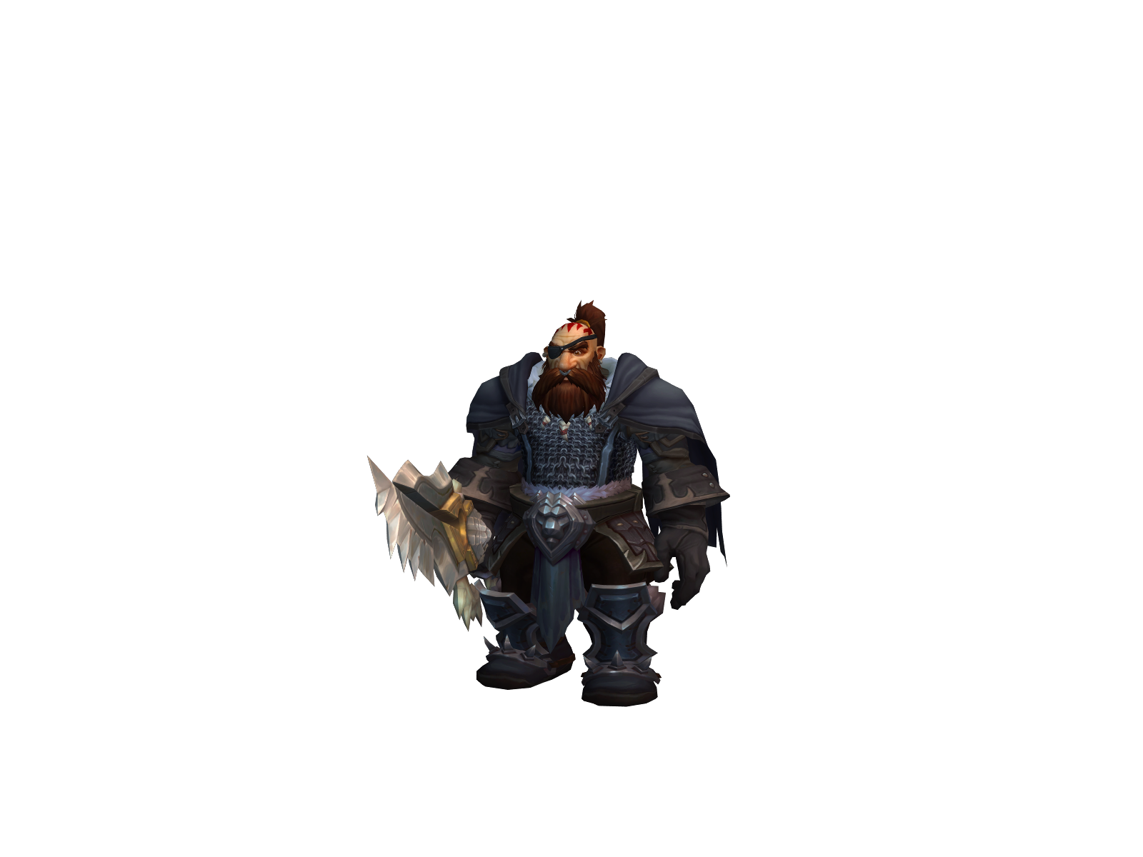 Dwarved 3D character render
