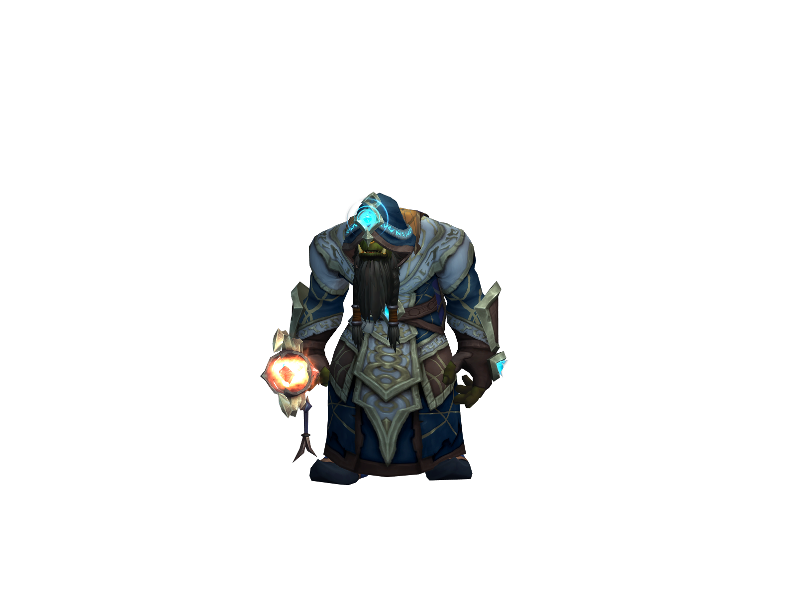 Orcx 3D character render