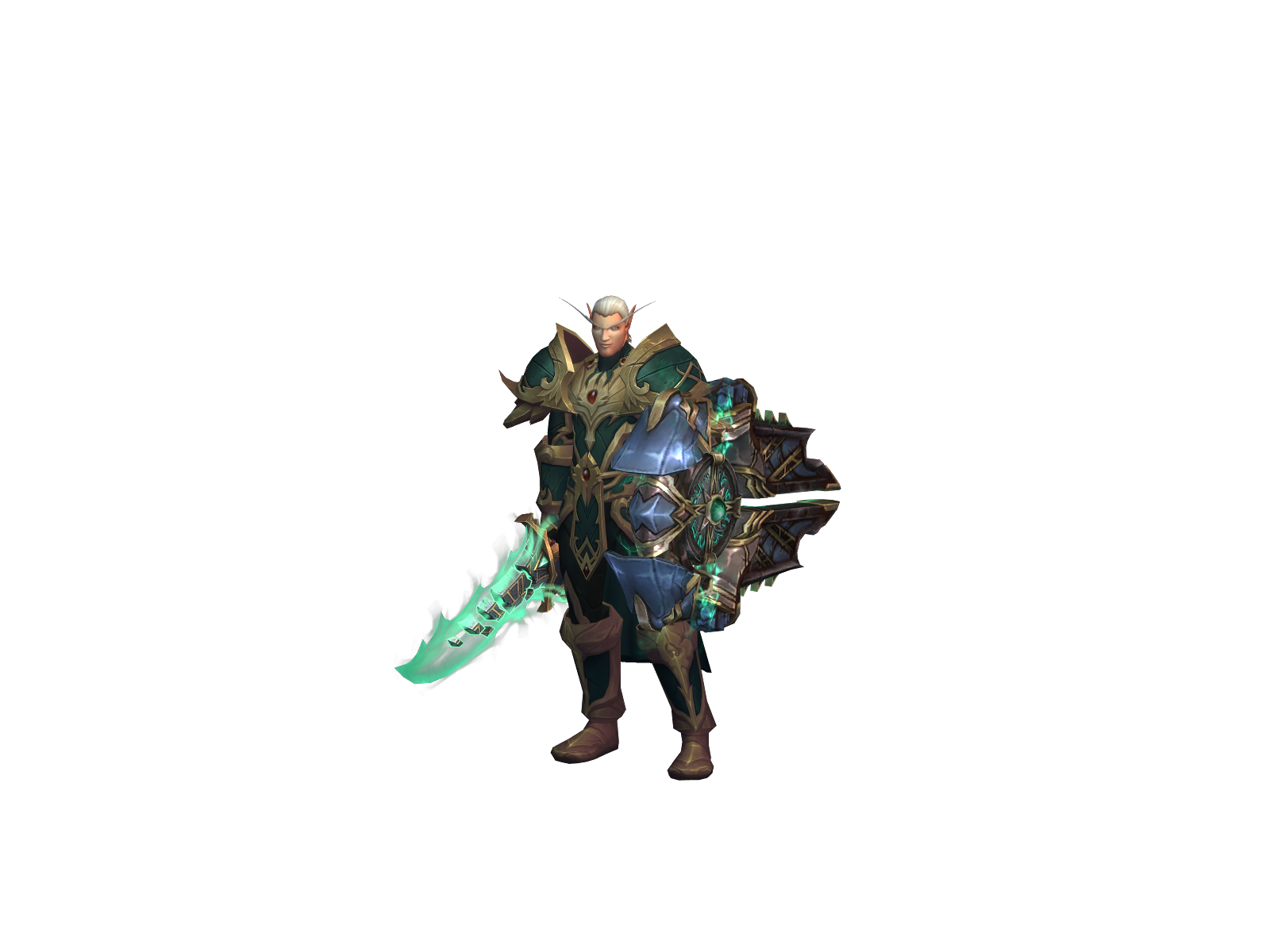 Hidaan 3D character render