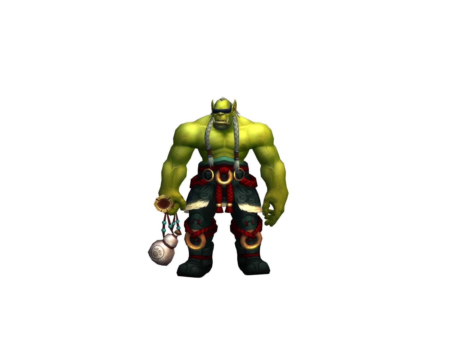 Lobostrong 3D character render