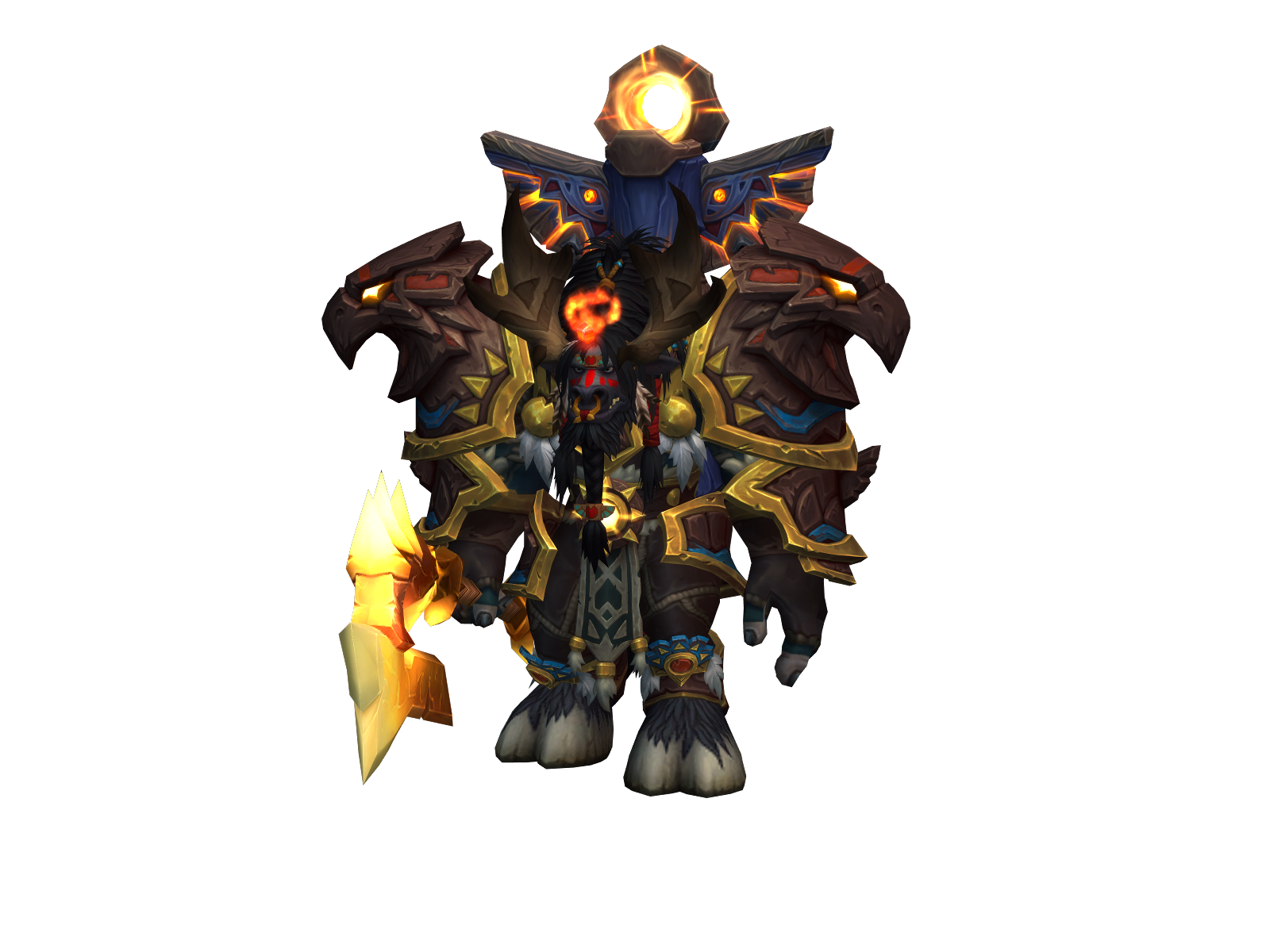 Karrale 3D character render