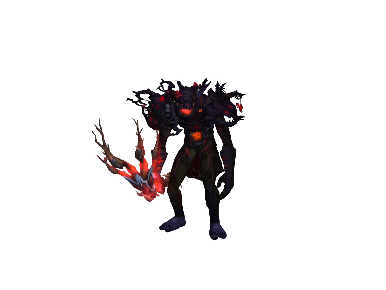 Maganís 3D character render