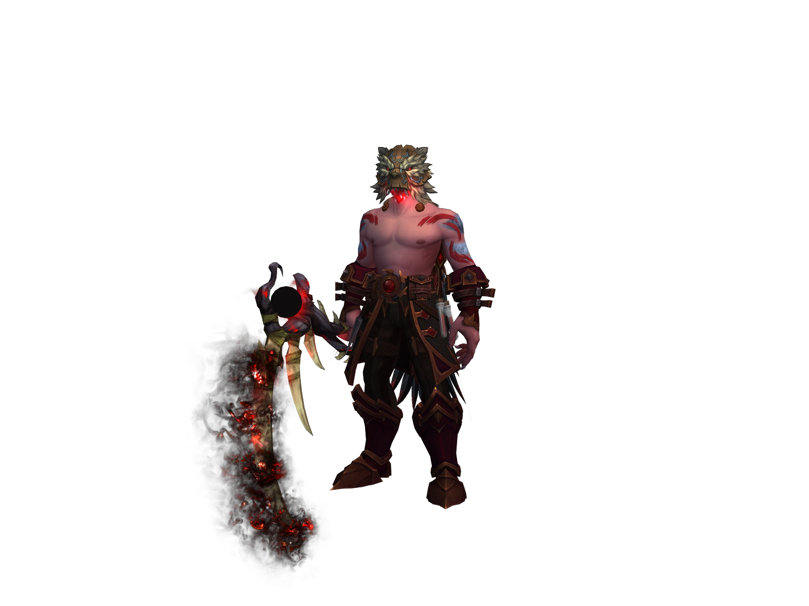 Susannø 3D character render