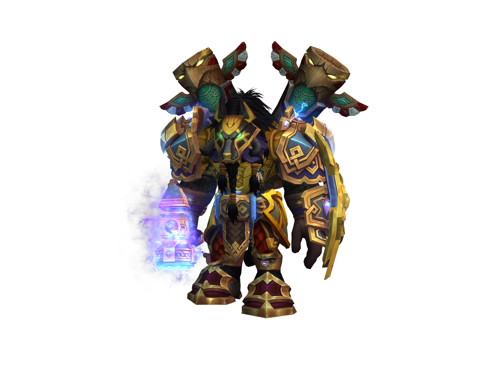 Tyrgore 3D character render