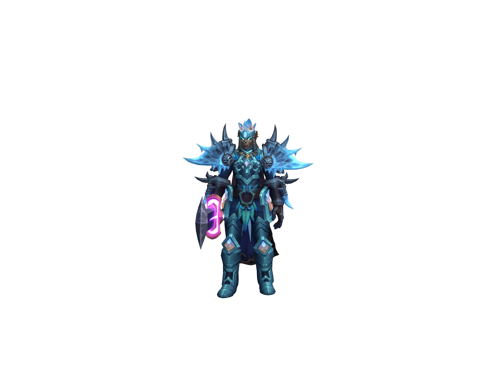 Dêkáá 3D character render
