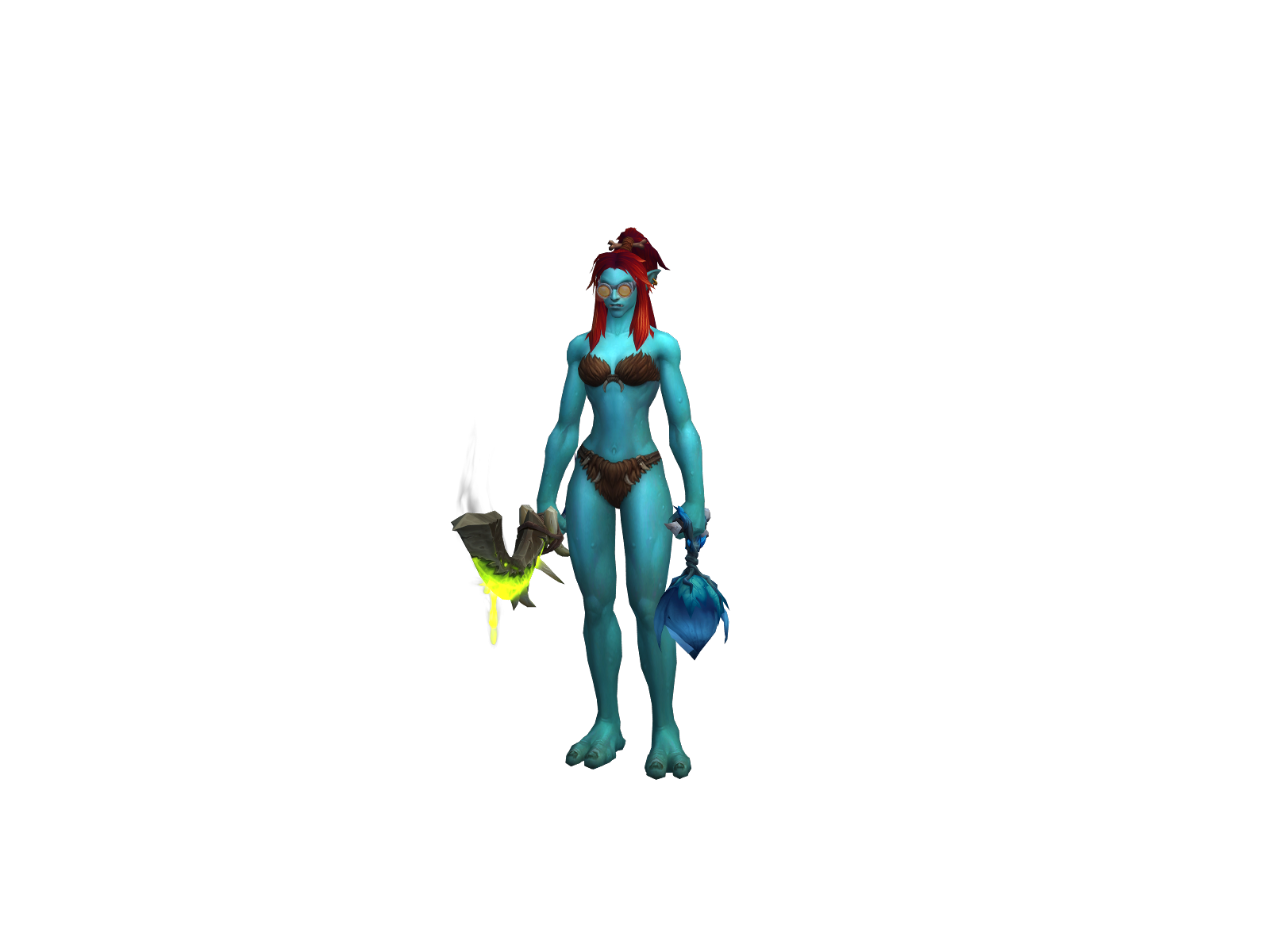 Jumentona 3D character render