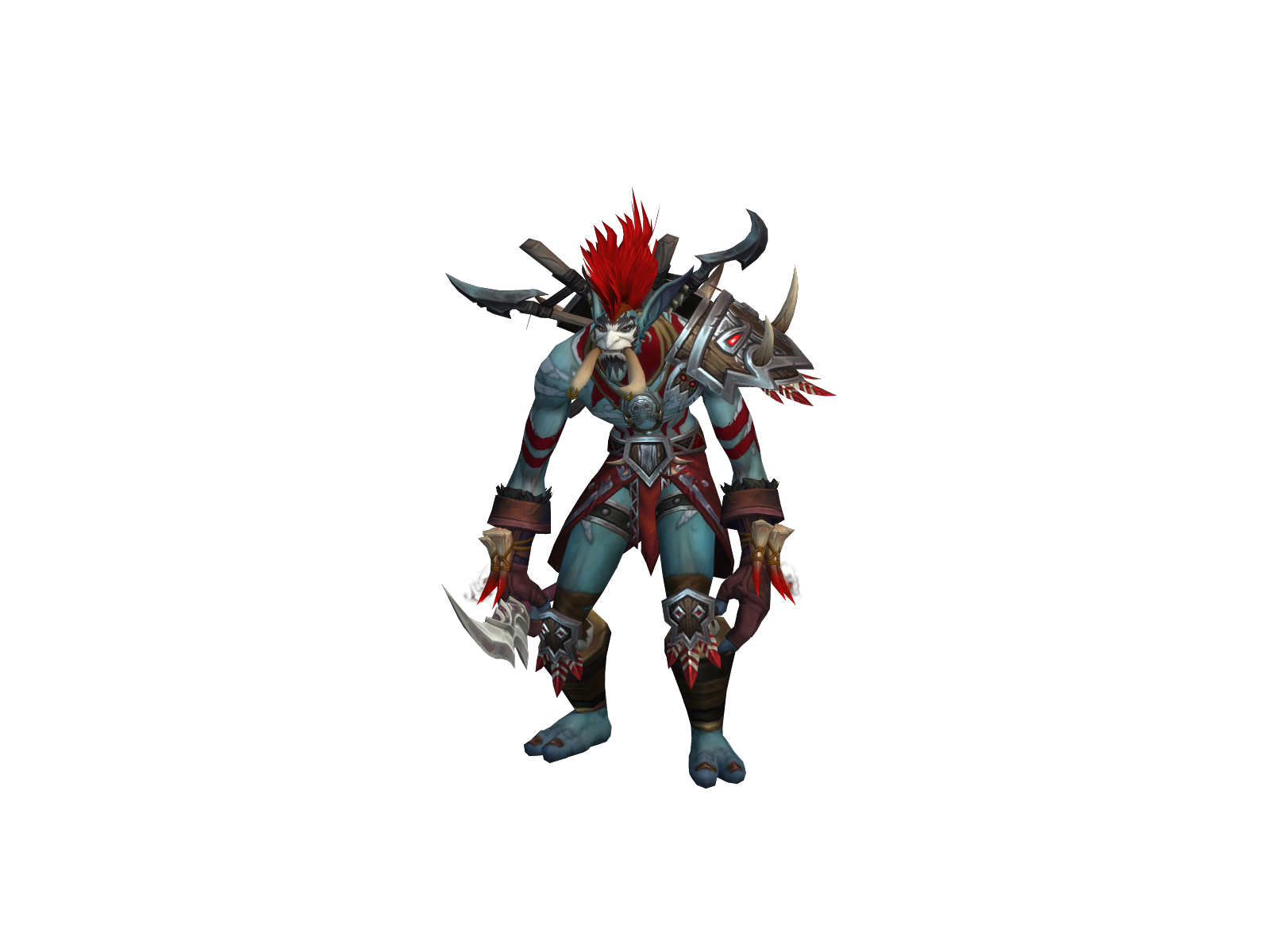 Bahubal 3D character render