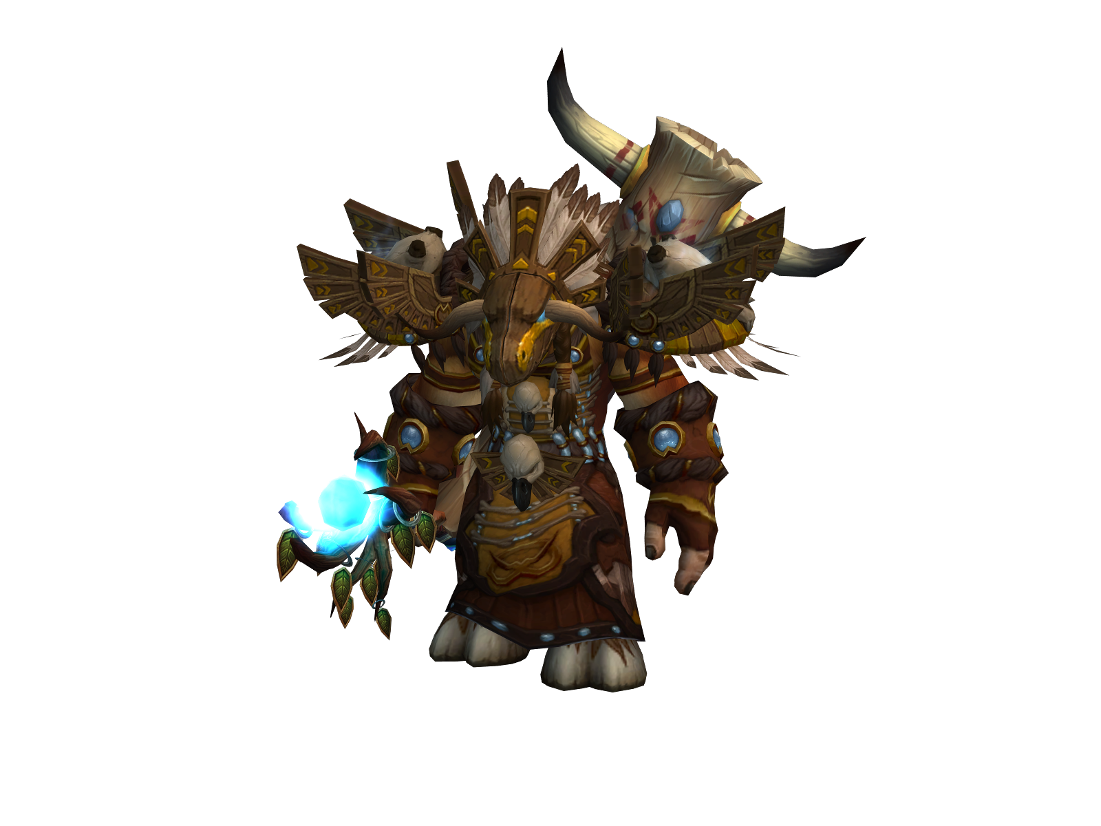 Wrathhoof 3D character render