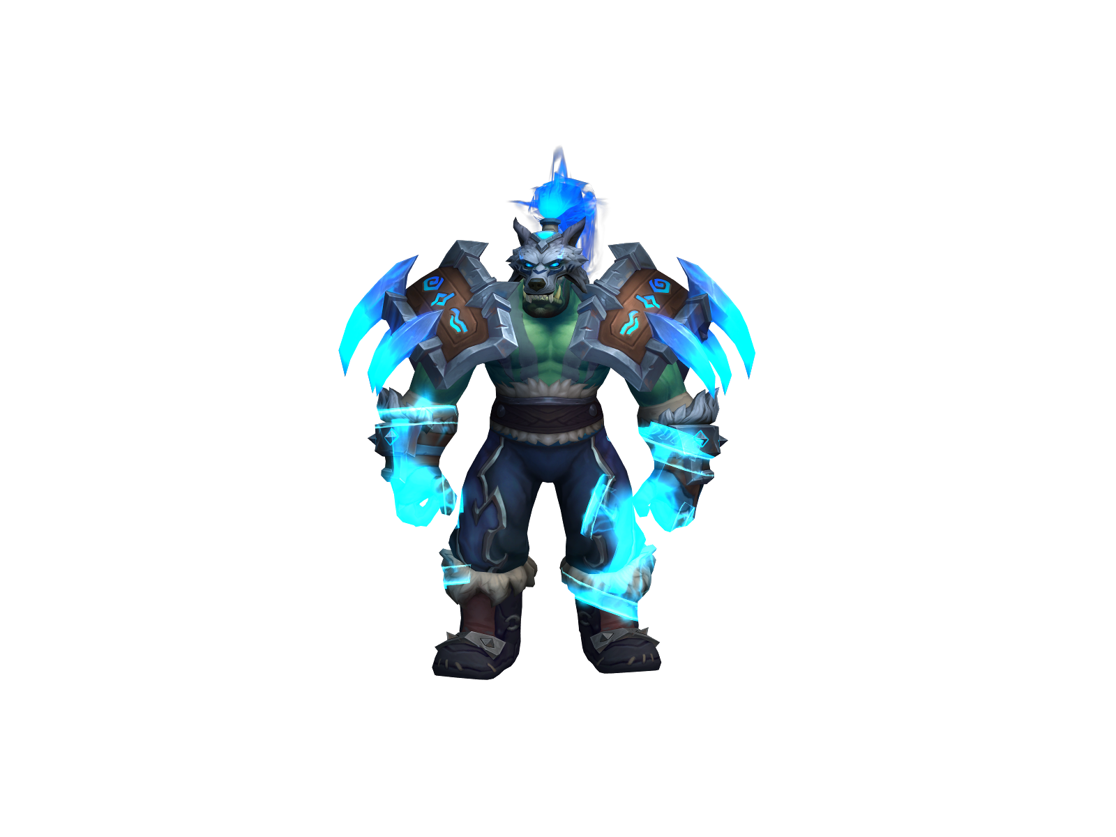 Hankhell 3D character render