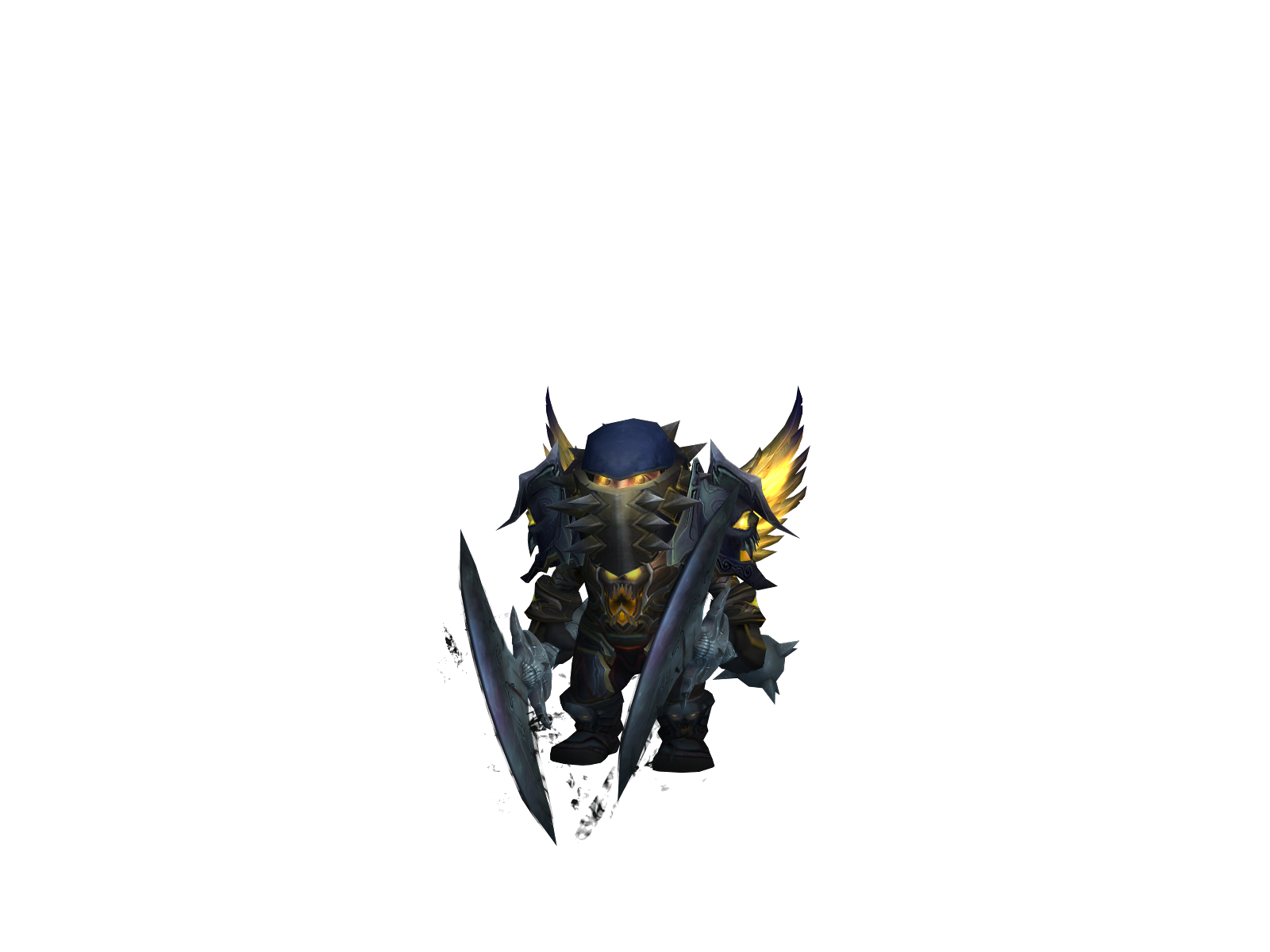 Successful 3D character render