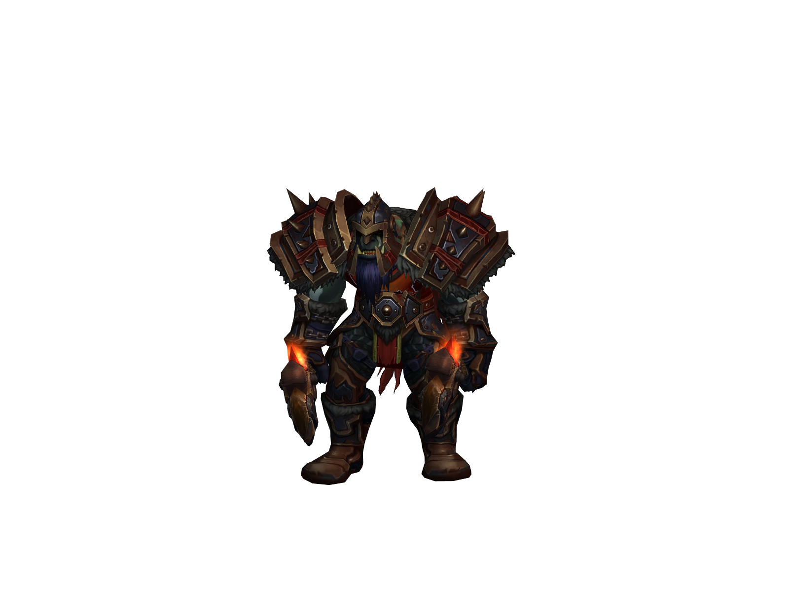 Uranos 3D character render