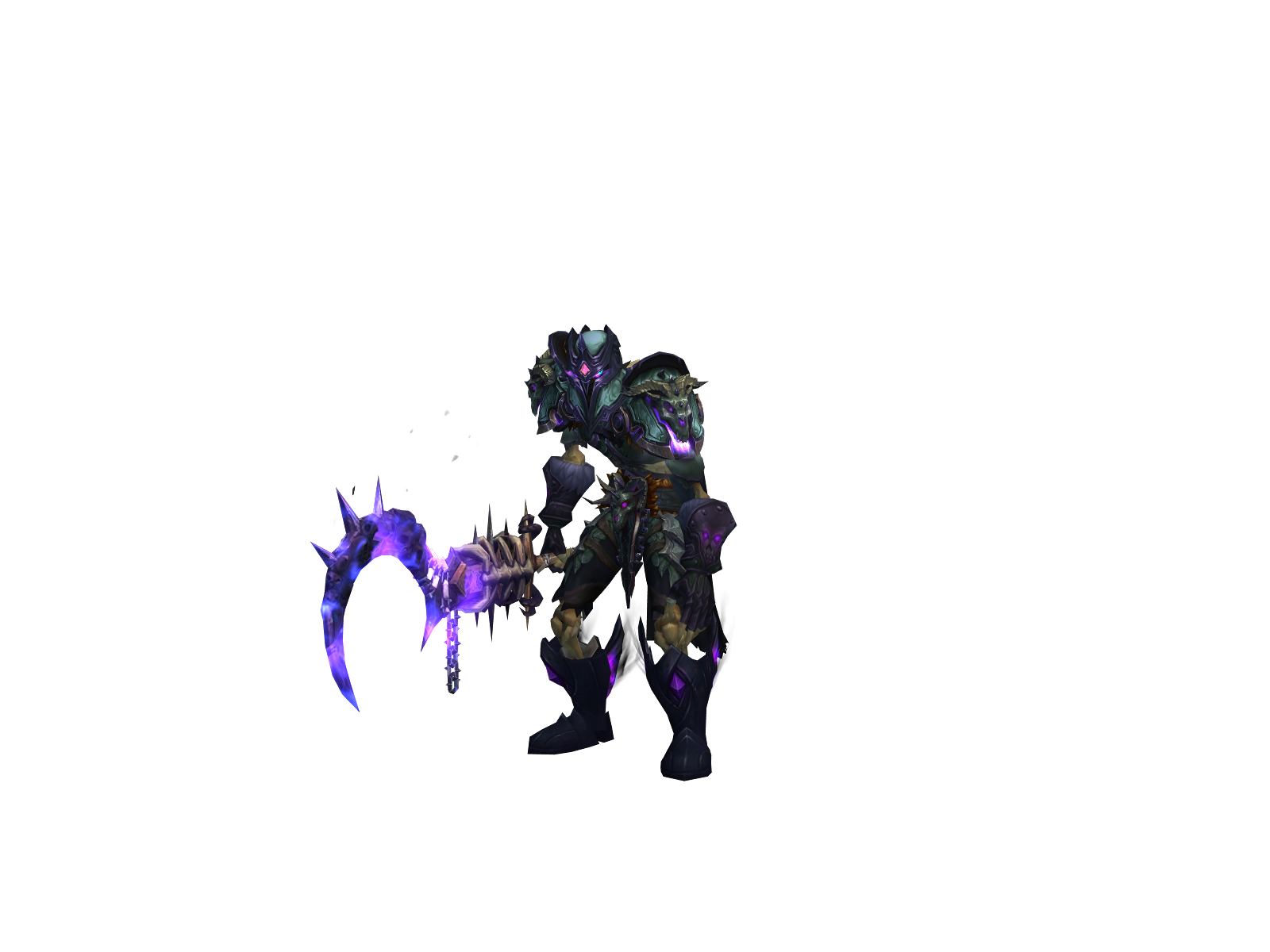 Zakness 3D character render