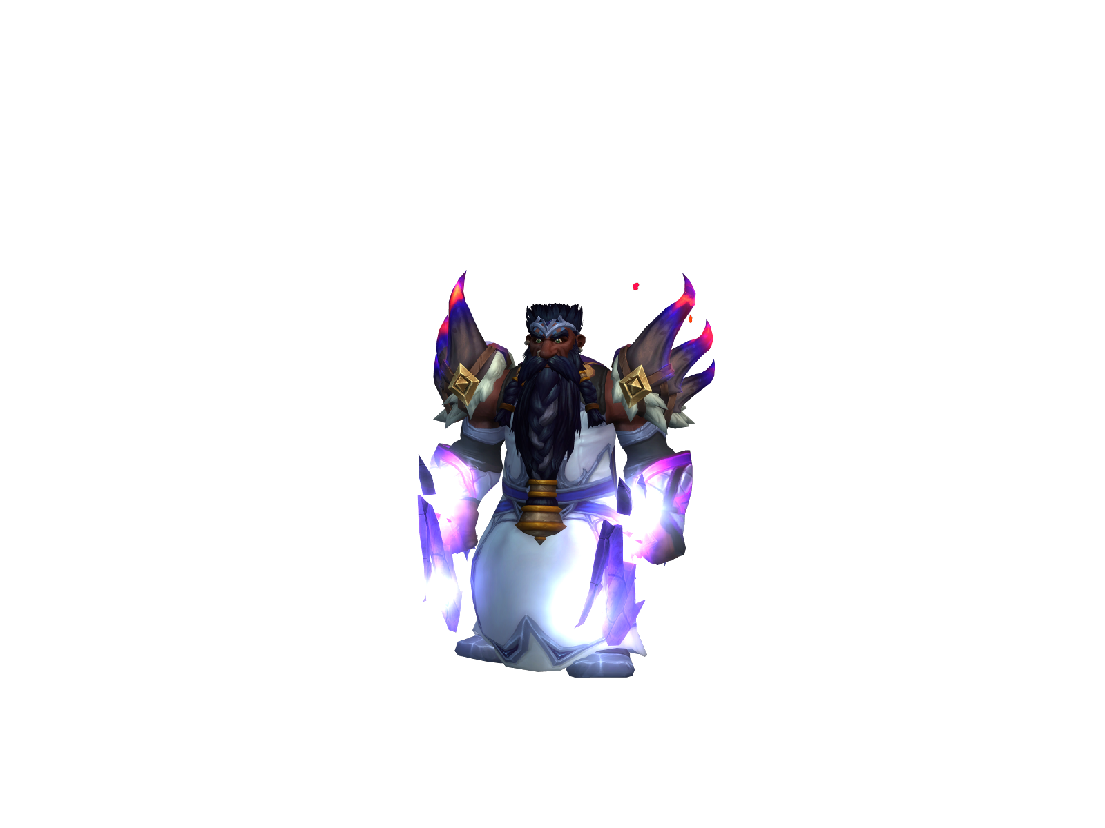 Paurs 3D character render