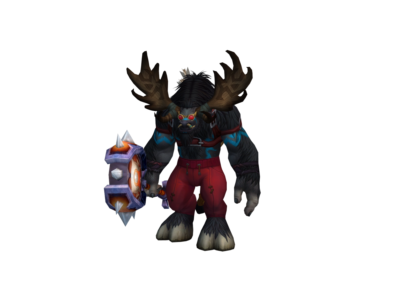 Highmtn 3D character render