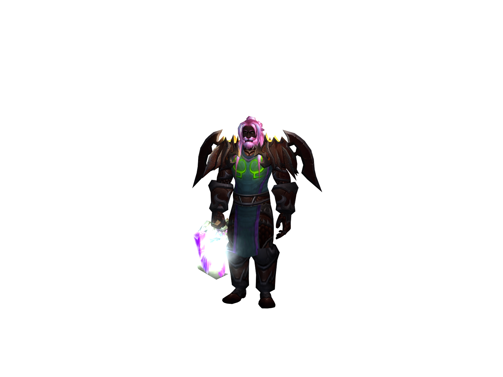 Blackrage 3D character render