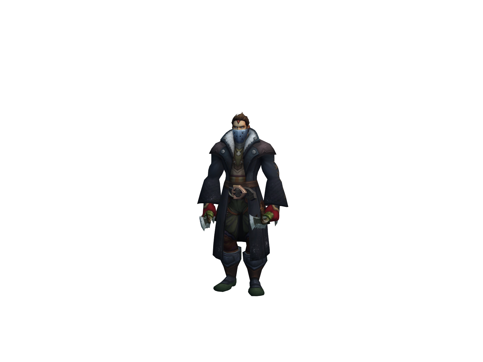 Davidicus 3D character render