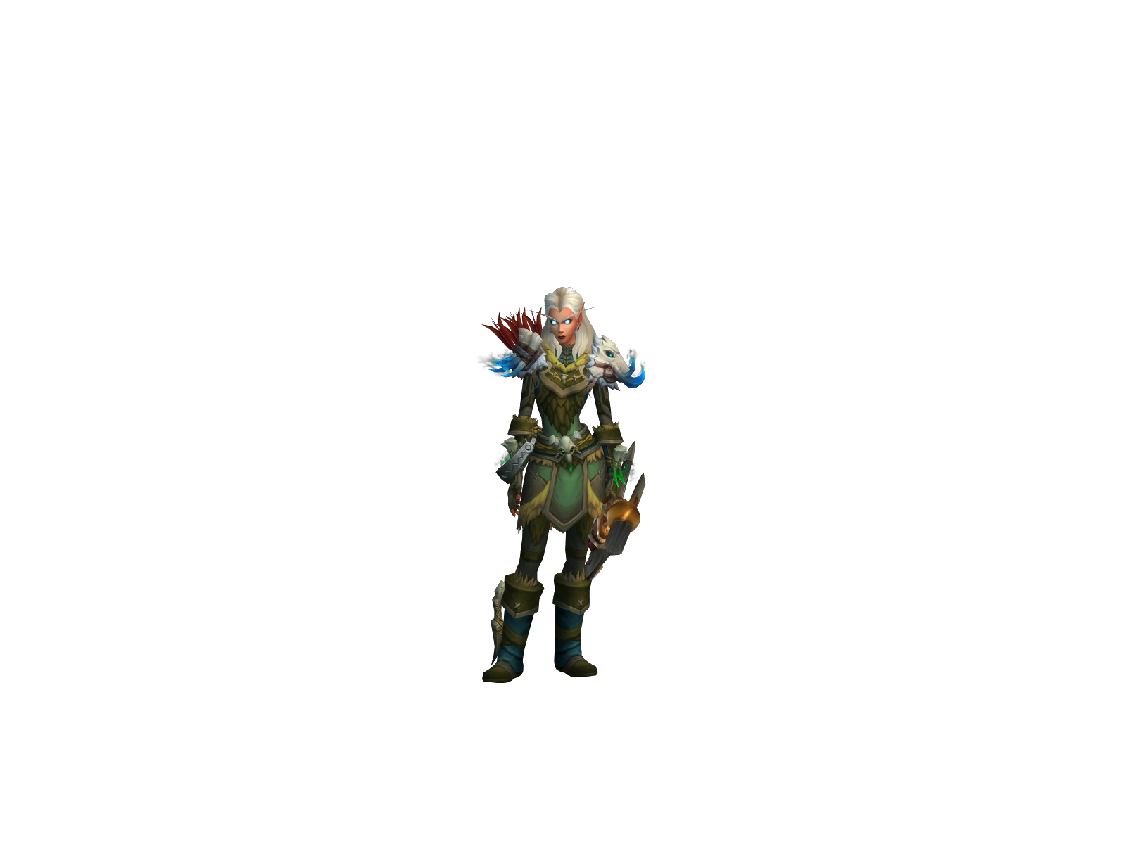 Dallass 3D character render